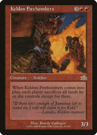 Keldon Firebombers [Prophecy] MTG Single Magic: The Gathering  | Multizone: Comics And Games