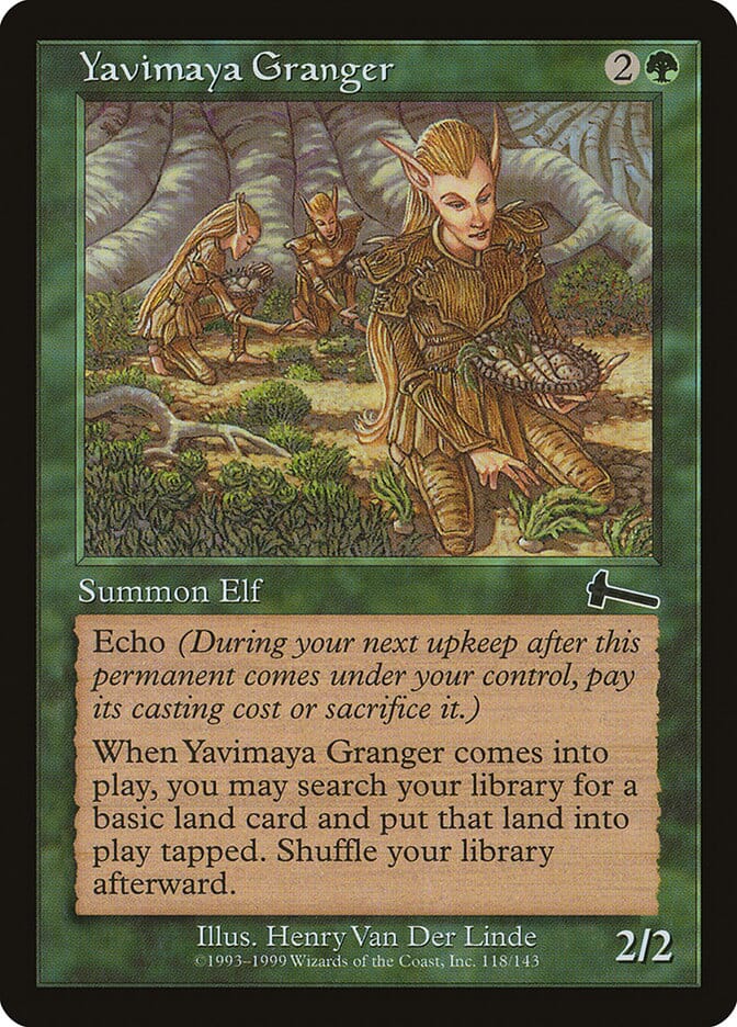 Yavimaya Granger [Urza's Legacy] MTG Single Magic: The Gathering  | Multizone: Comics And Games