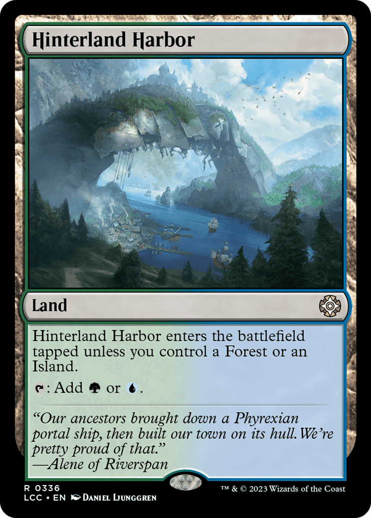 Hinterland Harbor [The Lost Caverns of Ixalan Commander] MTG Single Magic: The Gathering  | Multizone: Comics And Games