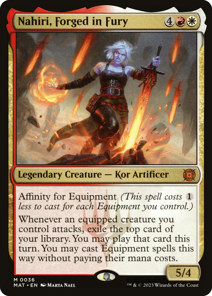 Nahiri, Forged in Fury [March of the Machine: The Aftermath] MTG Single Magic: The Gathering  | Multizone: Comics And Games