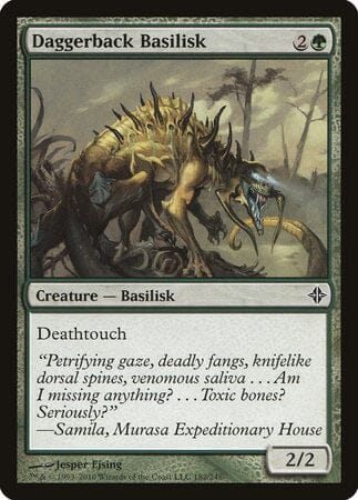 Daggerback Basilisk [Rise of the Eldrazi] MTG Single Magic: The Gathering  | Multizone: Comics And Games