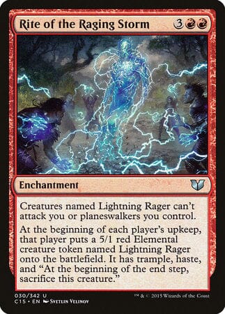 Rite of the Raging Storm [Commander 2015] MTG Single Magic: The Gathering  | Multizone: Comics And Games