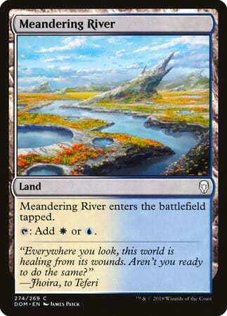 Meandering River [Dominaria] MTG Single Magic: The Gathering  | Multizone: Comics And Games