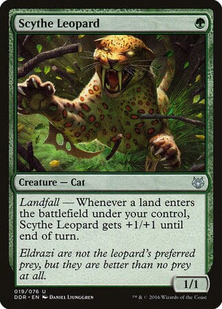 Scythe Leopard [Duel Decks: Nissa vs. Ob Nixilis] MTG Single Magic: The Gathering  | Multizone: Comics And Games