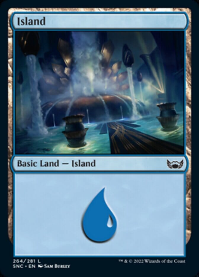 Island (264) [Streets of New Capenna] MTG Single Magic: The Gathering  | Multizone: Comics And Games