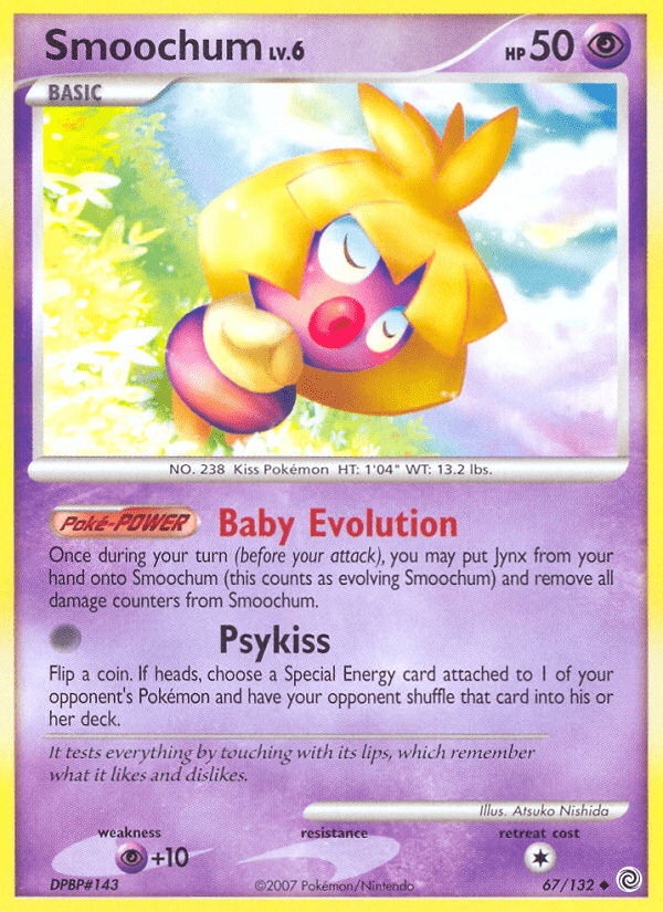 Smoochum (67/132) [Diamond & Pearl: Secret Wonders] Pokemon Single Pokémon  | Multizone: Comics And Games