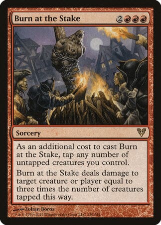 Burn at the Stake [Avacyn Restored] MTG Single Magic: The Gathering  | Multizone: Comics And Games