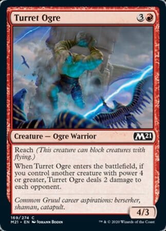 Turret Ogre [Core Set 2021] MTG Single Magic: The Gathering  | Multizone: Comics And Games