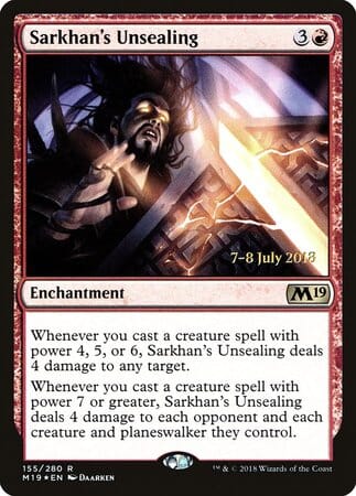 Sarkhan's Unsealing [Core Set 2019 Promos] MTG Single Magic: The Gathering  | Multizone: Comics And Games