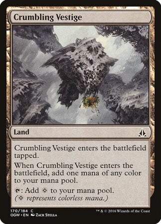 Crumbling Vestige [Oath of the Gatewatch] MTG Single Magic: The Gathering  | Multizone: Comics And Games