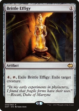 Brittle Effigy [Duel Decks: Merfolk vs. Goblins] MTG Single Magic: The Gathering  | Multizone: Comics And Games