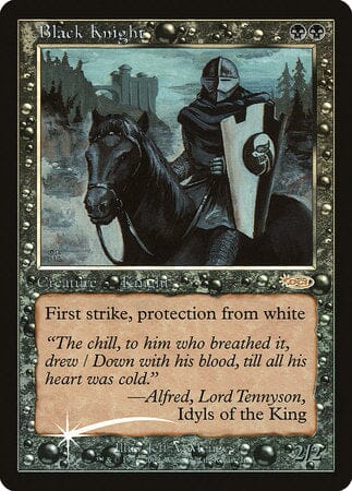 Black Knight [Friday Night Magic 2002] MTG Single Magic: The Gathering  | Multizone: Comics And Games