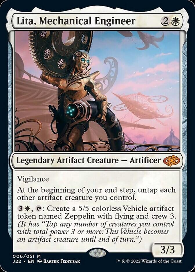 Lita, Mechanical Engineer [Jumpstart 2022] MTG Single Magic: The Gathering  | Multizone: Comics And Games