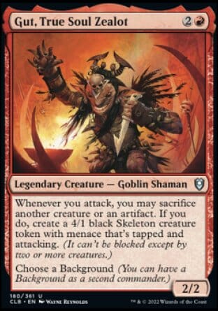 Gut, True Soul Zealot [Commander Legends: Battle for Baldur's Gate] MTG Single Magic: The Gathering  | Multizone: Comics And Games