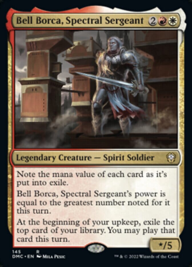 Bell Borca, Spectral Sergeant [Dominaria United Commander] MTG Single Magic: The Gathering  | Multizone: Comics And Games