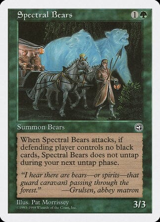 Spectral Bears [Anthologies] MTG Single Magic: The Gathering  | Multizone: Comics And Games