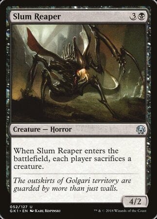 Slum Reaper [GRN Guild Kit] MTG Single Magic: The Gathering  | Multizone: Comics And Games