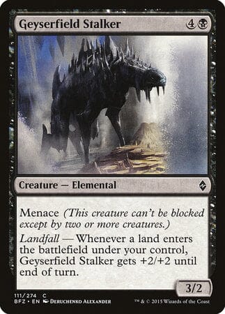 Geyserfield Stalker [Battle for Zendikar] MTG Single Magic: The Gathering  | Multizone: Comics And Games