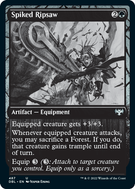 Spiked Ripsaw [Innistrad: Double Feature] MTG Single Magic: The Gathering  | Multizone: Comics And Games