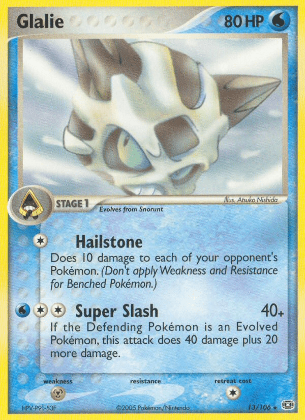 Glalie (13/106) [EX: Emerald] Pokemon Single Pokémon  | Multizone: Comics And Games