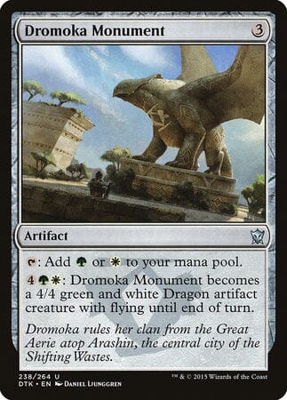 Dromoka Monument [Dragons of Tarkir] MTG Single Magic: The Gathering  | Multizone: Comics And Games