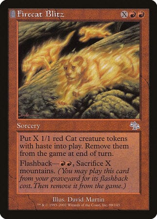 Firecat Blitz [Judgment] MTG Single Magic: The Gathering  | Multizone: Comics And Games