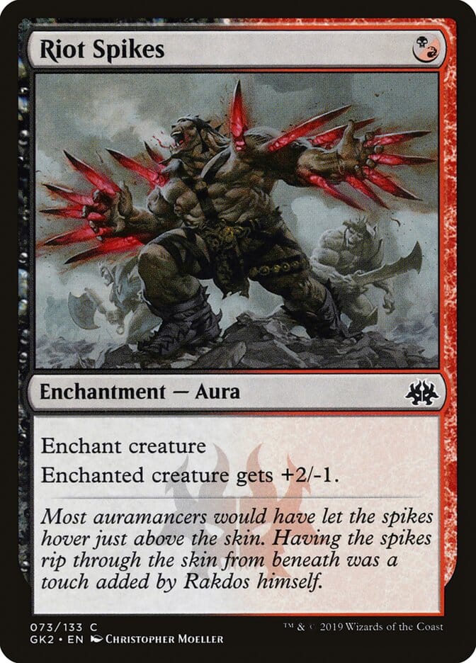 Riot Spikes [Ravnica Allegiance Guild Kit] MTG Single Magic: The Gathering  | Multizone: Comics And Games