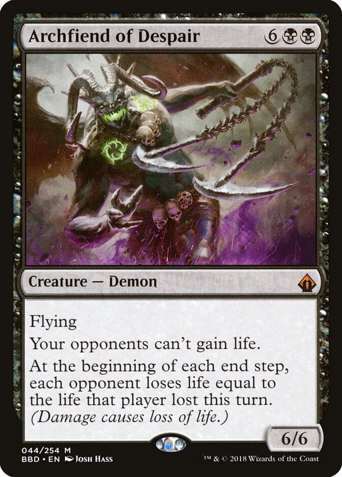 Archfiend of Despair [Battlebond] MTG Single Magic: The Gathering  | Multizone: Comics And Games