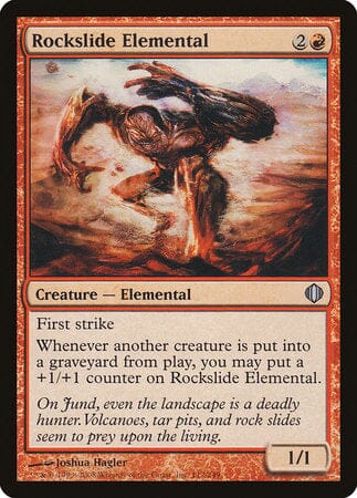 Rockslide Elemental [Shards of Alara] MTG Single Magic: The Gathering  | Multizone: Comics And Games