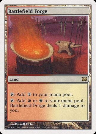 Battlefield Forge [Ninth Edition] MTG Single Magic: The Gathering  | Multizone: Comics And Games