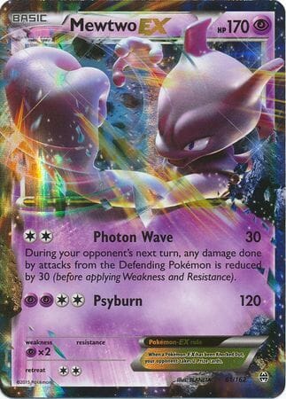 Mewtwo EX (61/162) (Jumbo Card) [XY: BREAKthrough] Pokemon Single Pokémon  | Multizone: Comics And Games