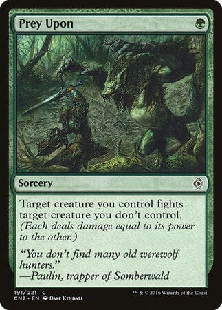 Prey Upon [Conspiracy: Take the Crown] MTG Single Magic: The Gathering  | Multizone: Comics And Games