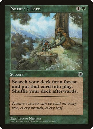 Nature's Lore [Portal] MTG Single Magic: The Gathering  | Multizone: Comics And Games