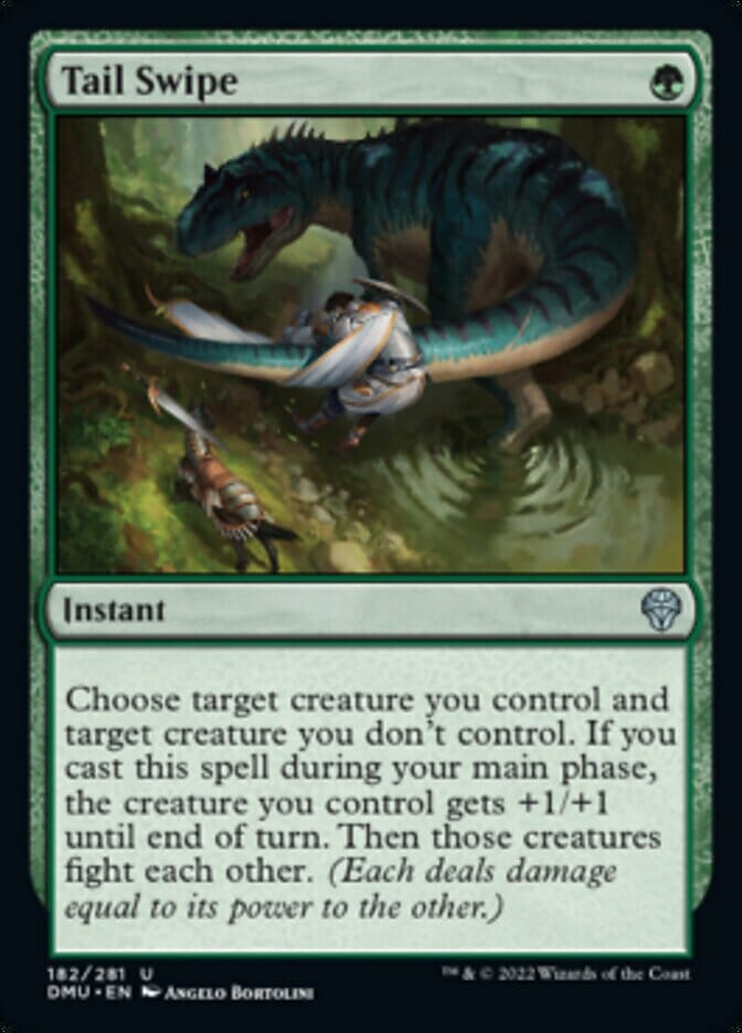 Tail Swipe [Dominaria United] MTG Single Magic: The Gathering  | Multizone: Comics And Games