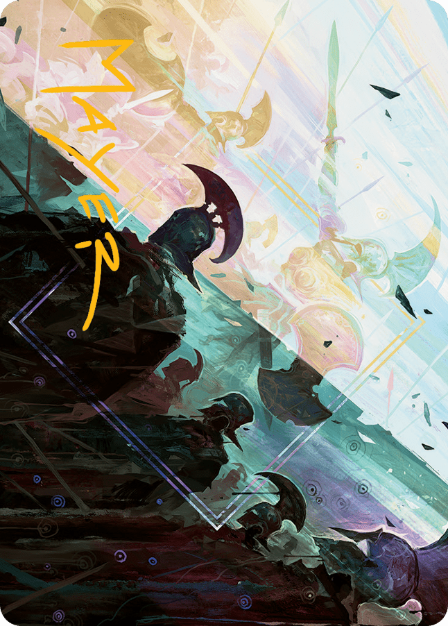 Surge of Salvation Art Card (Gold-Stamped Signature) [March of the Machine Art Series] MTG Single Magic: The Gathering  | Multizone: Comics And Games
