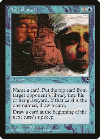 Foreshadow [Visions] MTG Single Magic: The Gathering  | Multizone: Comics And Games