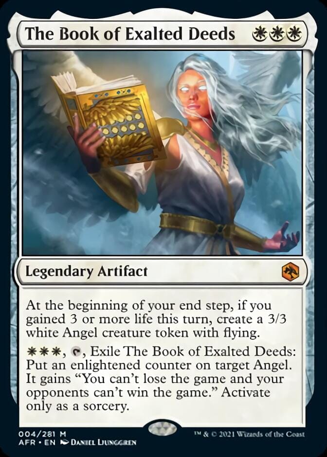 The Book of Exalted Deeds [Dungeons & Dragons: Adventures in the Forgotten Realms] MTG Single Magic: The Gathering  | Multizone: Comics And Games