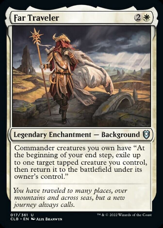 Far Traveler [Commander Legends: Battle for Baldur's Gate] MTG Single Magic: The Gathering  | Multizone: Comics And Games