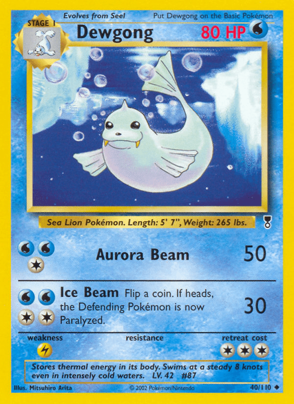 Dewgong (40/110) [Legendary Collection] Pokemon Single Pokémon  | Multizone: Comics And Games