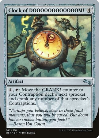 Clock of DOOOOOOOOOOOOM! [Unstable] MTG Single Magic: The Gathering  | Multizone: Comics And Games