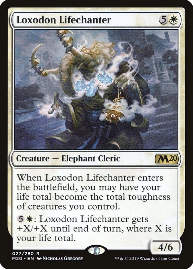 Loxodon Lifechanter [Core Set 2020] MTG Single Magic: The Gathering  | Multizone: Comics And Games