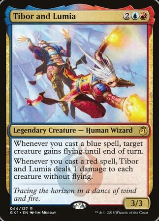 Tibor and Lumia [GRN Guild Kit] MTG Single Magic: The Gathering  | Multizone: Comics And Games