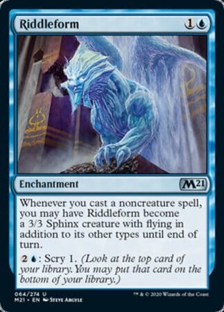 Riddleform [Core Set 2021] MTG Single Magic: The Gathering  | Multizone: Comics And Games