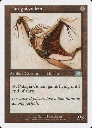 Patagia Golem [Classic Sixth Edition] MTG Single Magic: The Gathering  | Multizone: Comics And Games