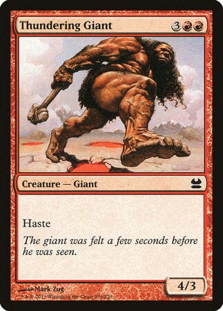Thundering Giant [Modern Masters] MTG Single Magic: The Gathering  | Multizone: Comics And Games