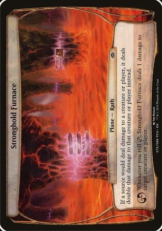 Stronghold Furnace (Planechase Anthology) [Planechase Anthology Planes] MTG Single Magic: The Gathering  | Multizone: Comics And Games