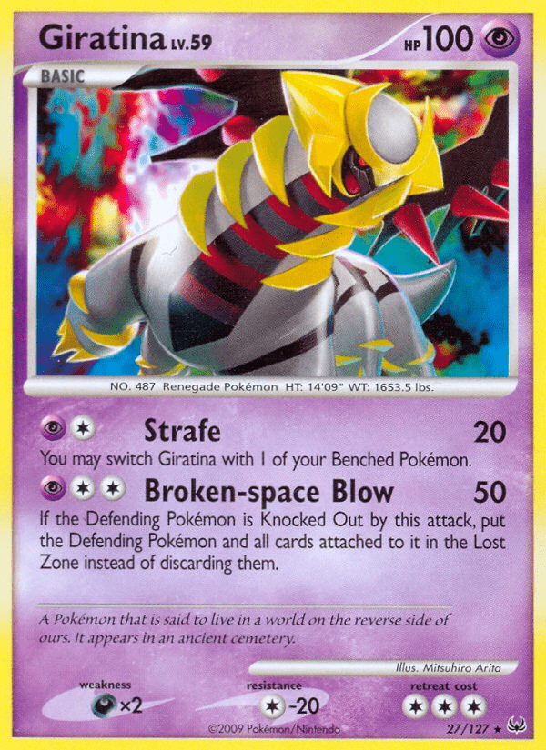 Giratina (27/127) [Platinum: Base Set] Pokemon Single Pokémon  | Multizone: Comics And Games