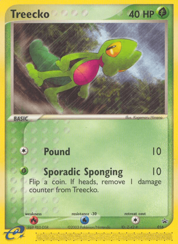 Treecko (016) [Nintendo: Black Star Promos] Pokemon Single Pokémon  | Multizone: Comics And Games