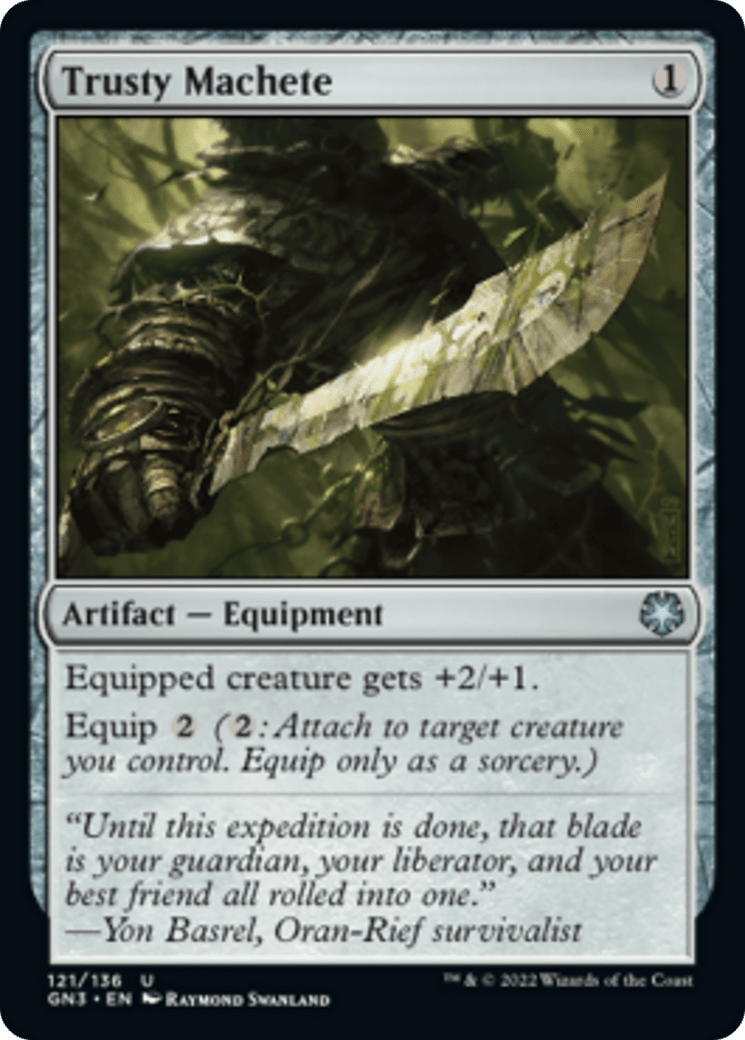 Trusty Machete [Game Night: Free-for-All] MTG Single Magic: The Gathering  | Multizone: Comics And Games