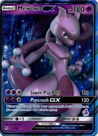 Mewtwo GX (31/68) (Mewtwo Deck) [Battle Academy 2020] Pokemon Single Pokémon  | Multizone: Comics And Games
